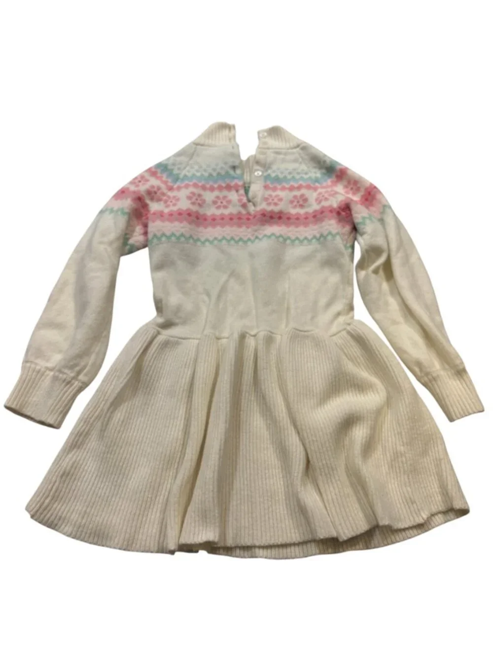 Janie and Jack Fair Isle Sweater Dress